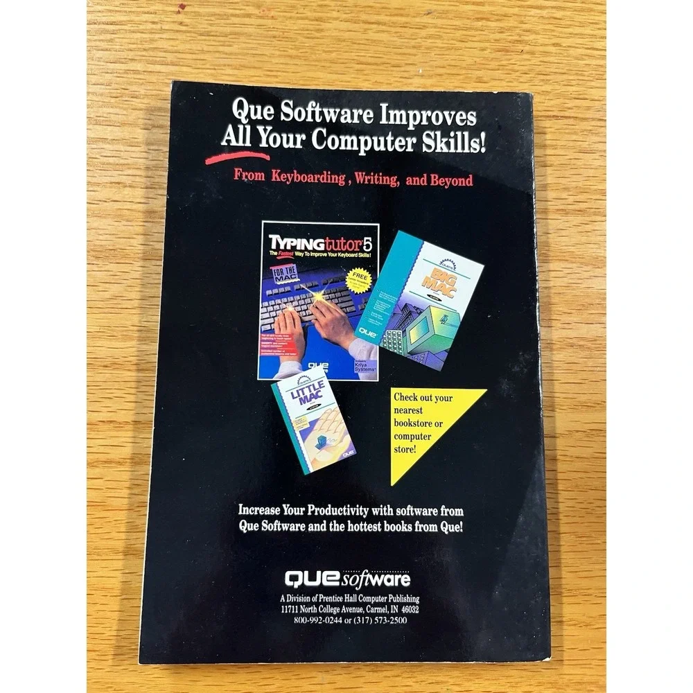 1992 TIME CAPSULE: RightWriter User Manual  V3.2  For The Mac! By Que Software